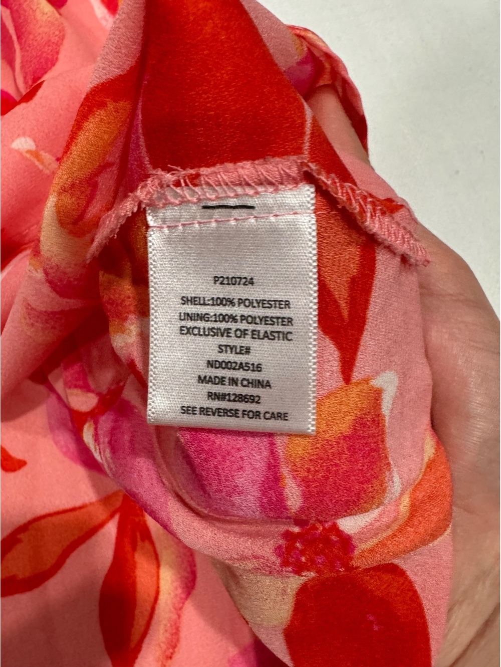 Madden NYC Pink Floral Halter Mini Dress Tiered Ruffle Smocked Medium - Picture 4 of 6